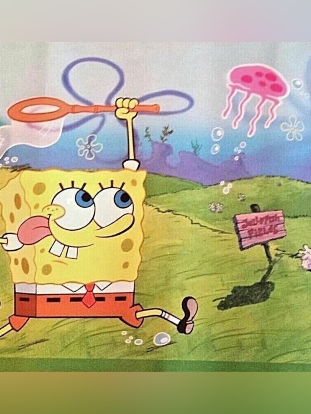 SpongeBob SquarePants Graphic Tee - Bubble Wand Scene